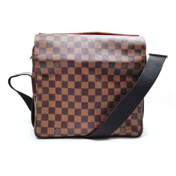 Louis Vuitton LV Crossbody bag Naviglio Brown Damier 646-062525 - Picture 1 of 9